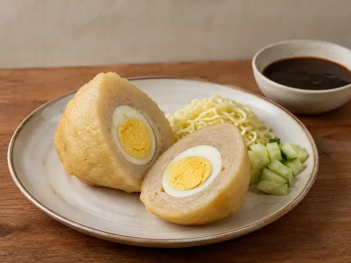 Pempek kapal selam besar Pempek Amalia