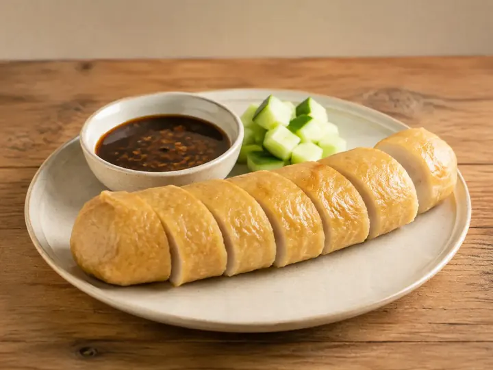 Pempek lenjer besar Pempek Amalia
